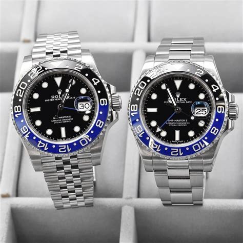 rolex gmt master 2 batman chrono24|Rolex Batman vs batgirl.